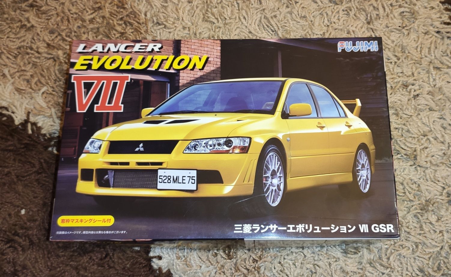 Model do sklejania Mitsubishi Lancer Evo VII GSR Fujimi