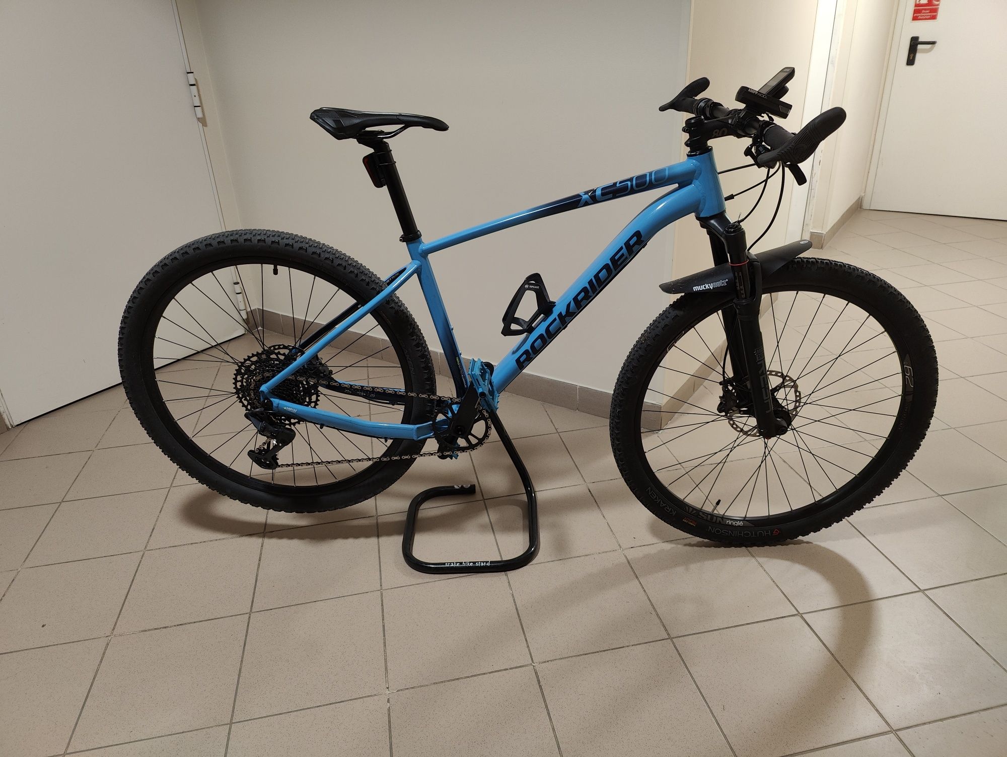 Rower MTB XC Decathlon rockrider xc500 niebieski XT GX Dartmoor 29"