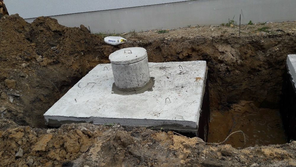 Szambo o pojemności 2000l Zbiornik betonowy z Atestem