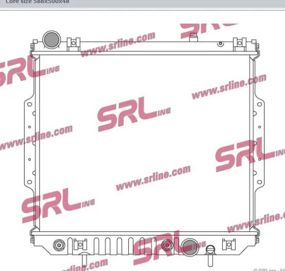 Radiador Jeep Grand Cherokee 2.7 CRD 52079971AA