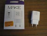 Сетевое зарядное устройство MAKE 45W PD+QC