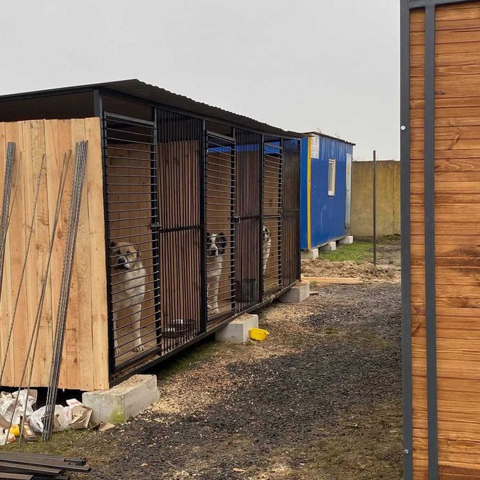 Изготовление металлоконструкций: вольеры, баки, зашивка профнастилом!