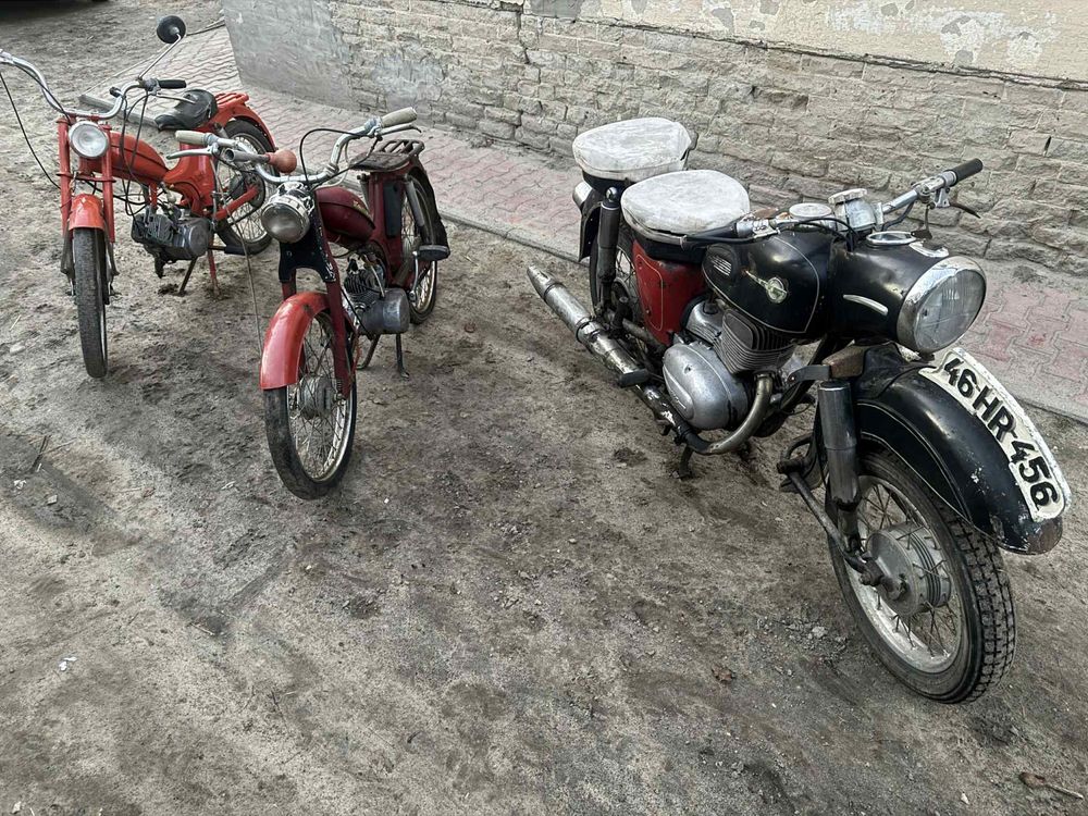 Motocykle - Komar, MZ, Panonia