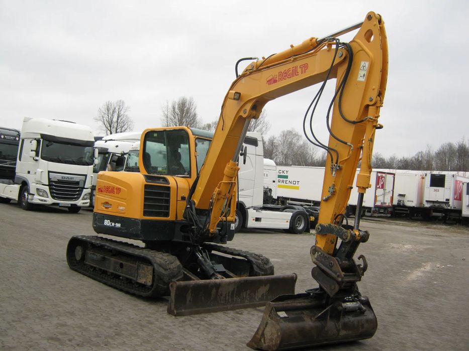 Hyundai 80cr-9A  Koparka Hyundai 80cr-9A sprowadzona 2017