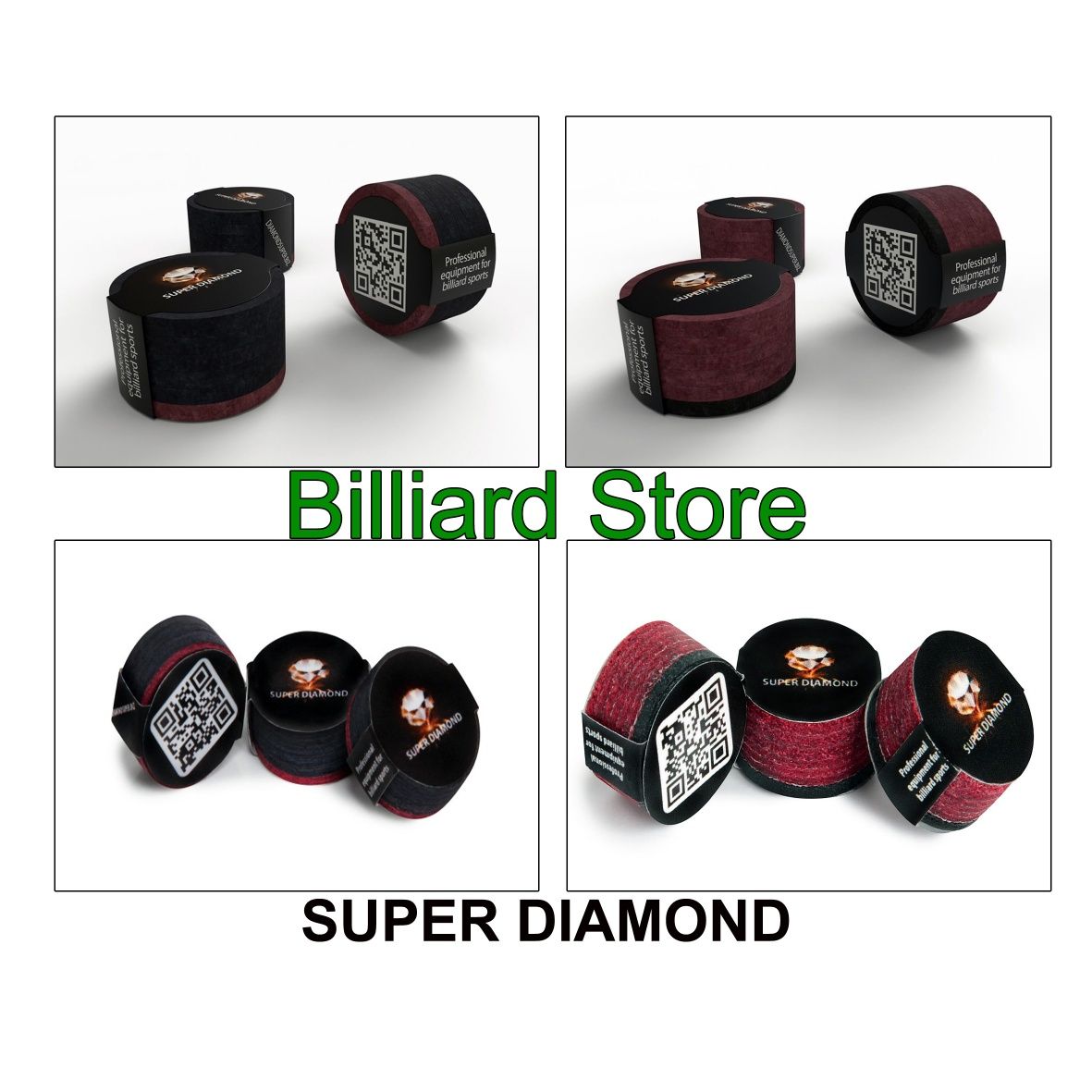 Наклейка для кия Super Diamond з фіброю ø13,2 мм.