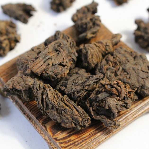 Пуэр Лао Ча Тоу (Старые чайные головы) 50 грам