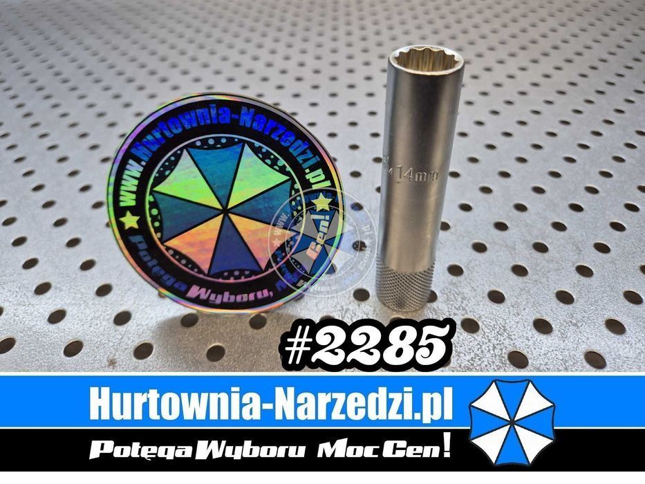 Magnetyczna nasadka do świec 14mm 90mm 3/8" nasadka do świec