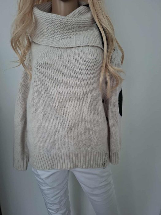 Wełniany damski golf