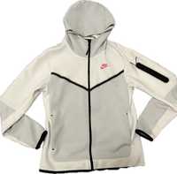 Біла кофта Nike Tech Fleece S