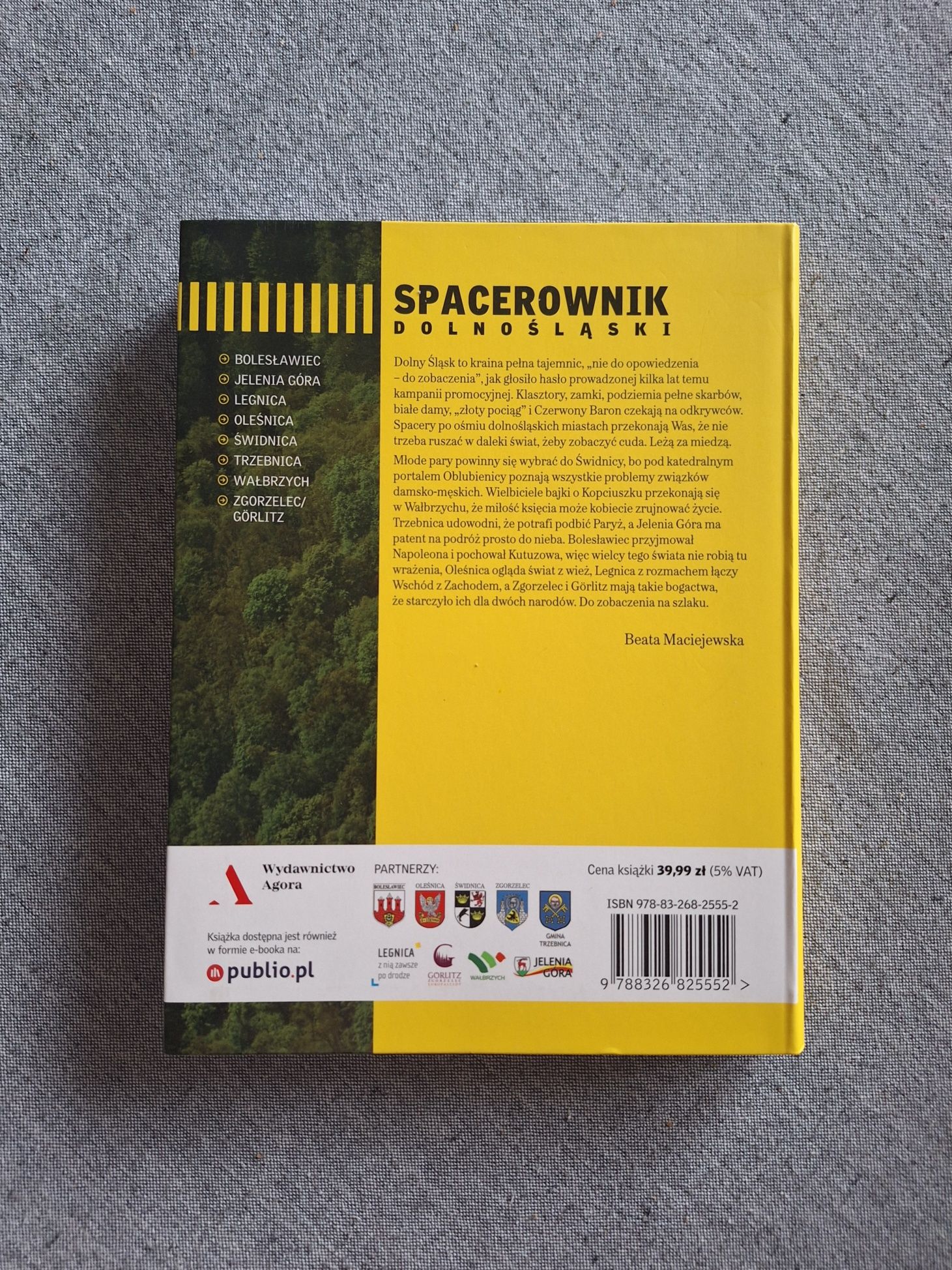 Spacerownik Dolnośląski Beata Maciejewska przewodnik