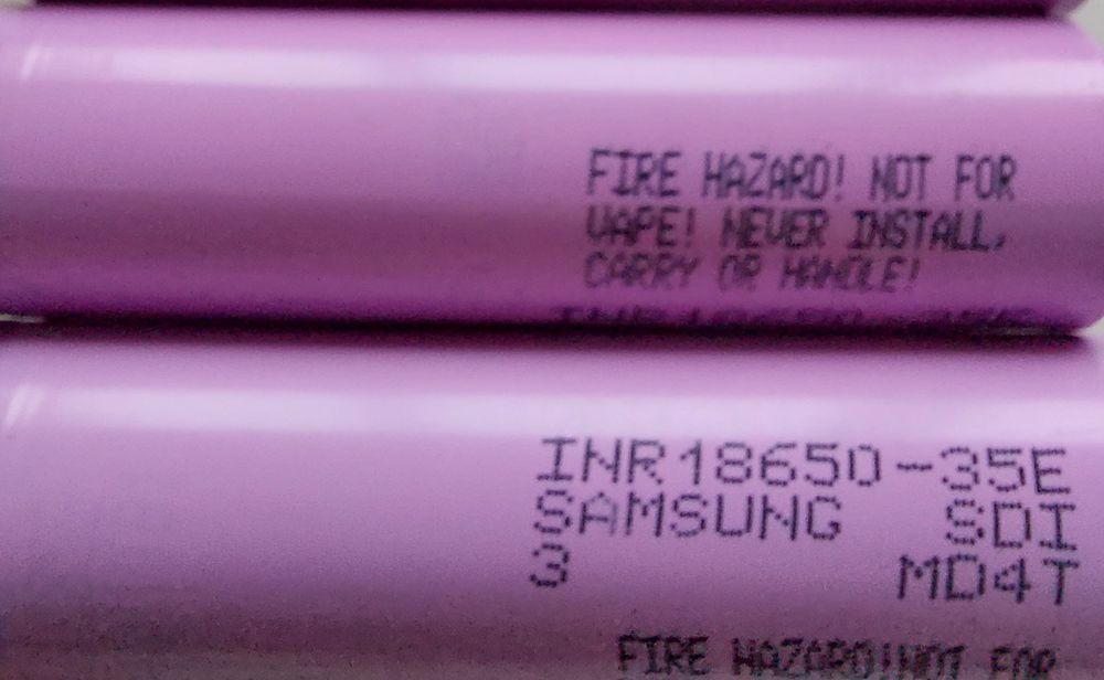 Акумулятори Samsung 18650