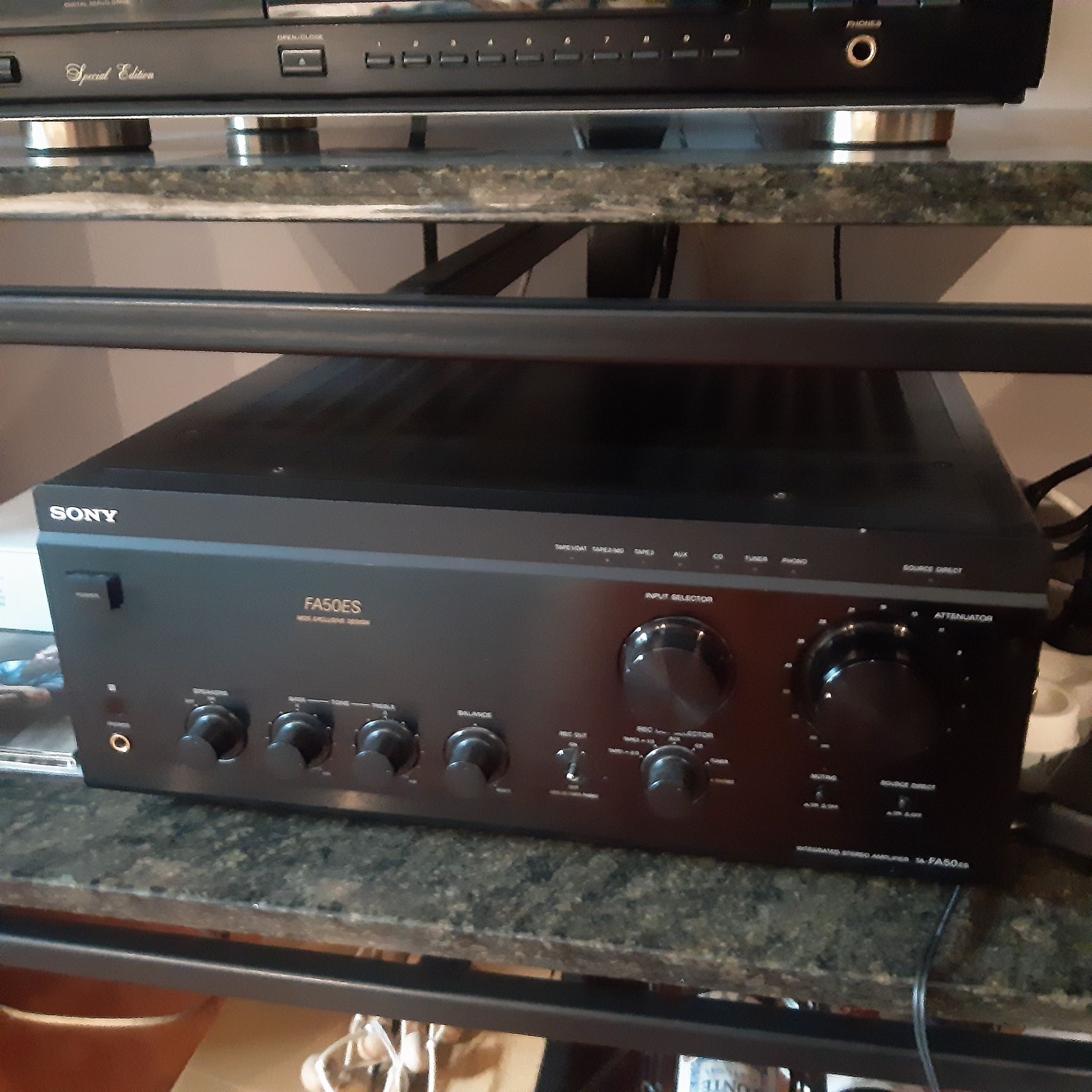 Zestaw Audio HiFi Sony FA50ES komplet Diy Audiofil mocne brzmienie