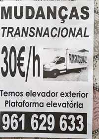 Mudança transporte e distribuição