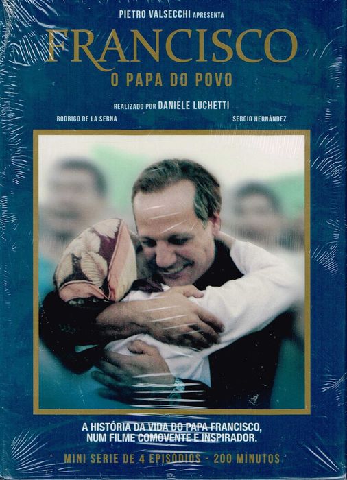 Mini Série em DVD: FRANCISCO O PAPA DO POVO - NOVO! Selado! Original!