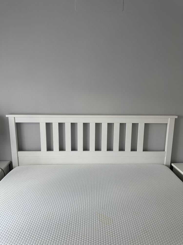 Cama casal IKEA Hemnes 160x200 branca