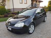 Volkswagen Golf V 1.9TDI 105Koni 2007Rok Ładny CZARNY Mega Wyposażony