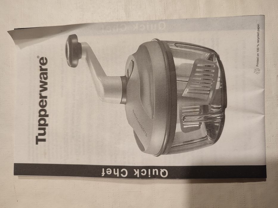 Quick chef Tupperware novo