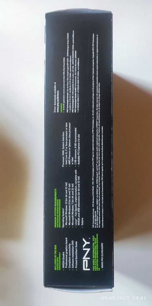 Відеокарта PNY NVIDIA quadro RTX4000