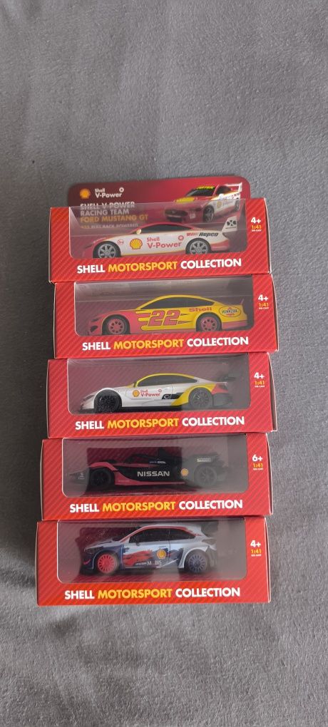 Shell Motorsport kolekcja 5 aut