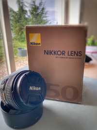 Nikon Nikkor lens AF-S 50mm f/ 1.8 G