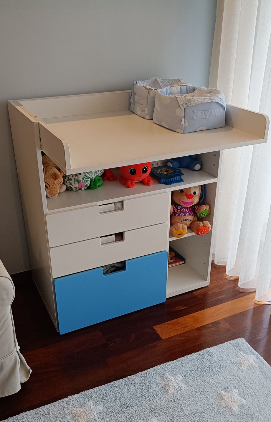 Conjunto quarto de bebé IKEA (opção gavetas rosa disponível)
