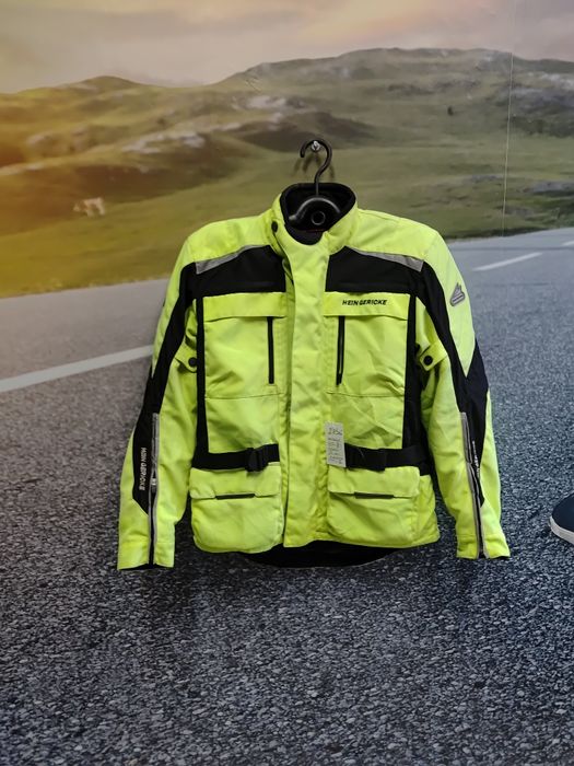 Kurtka Motocyklowa tekstylna HEIN GENRICKE  odblaskowa L Sklep 1421