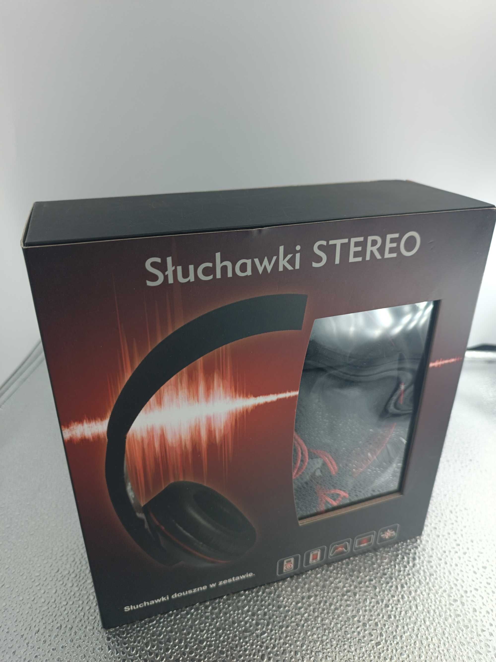 Słuchawki nauszyne, stereo