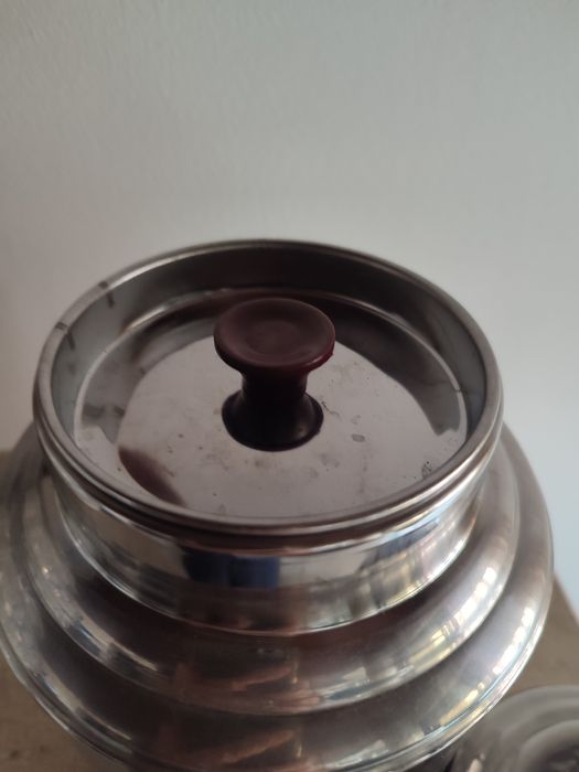 Lata para chá decorada