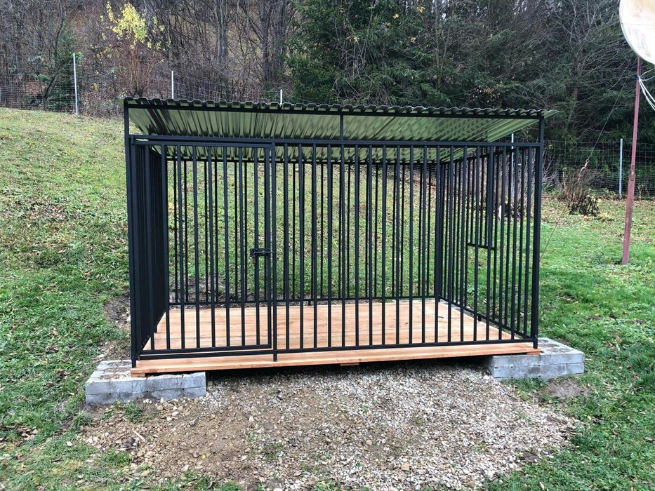 3mx2m kojec dla psa .Mocny boks klatka zagroda. BUDA