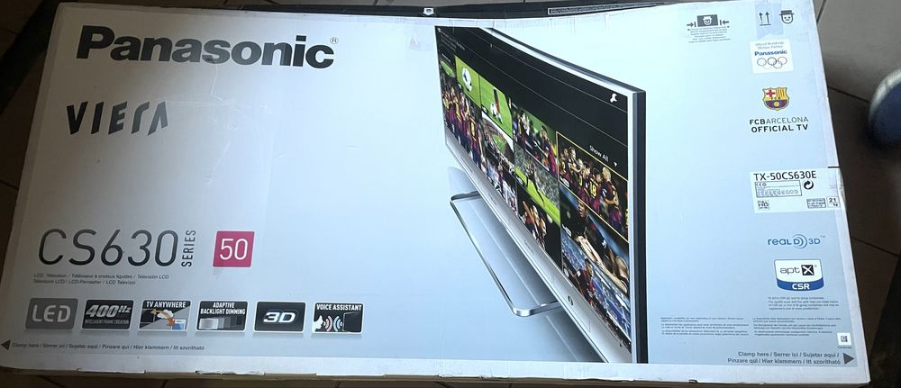 Telewizor Panasonic Viera CS630 o przekątnej 50 cali