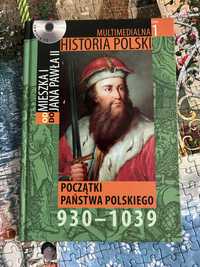 Książka wraz z płytką Historia Polski
