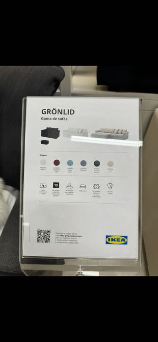 Sofá-Cama IKEA GRÖNLID 3 Lugares