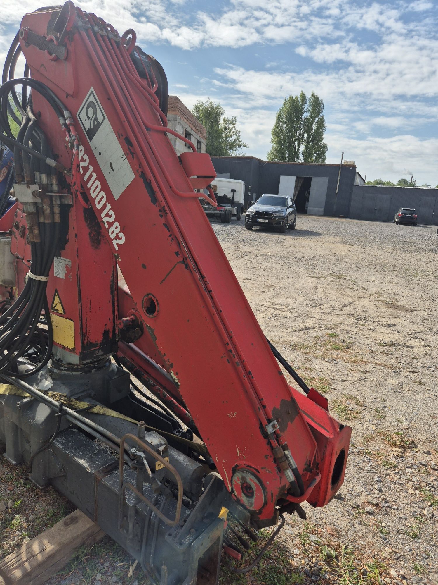 Кран маніпулятор Hiab 105 9.8 metra