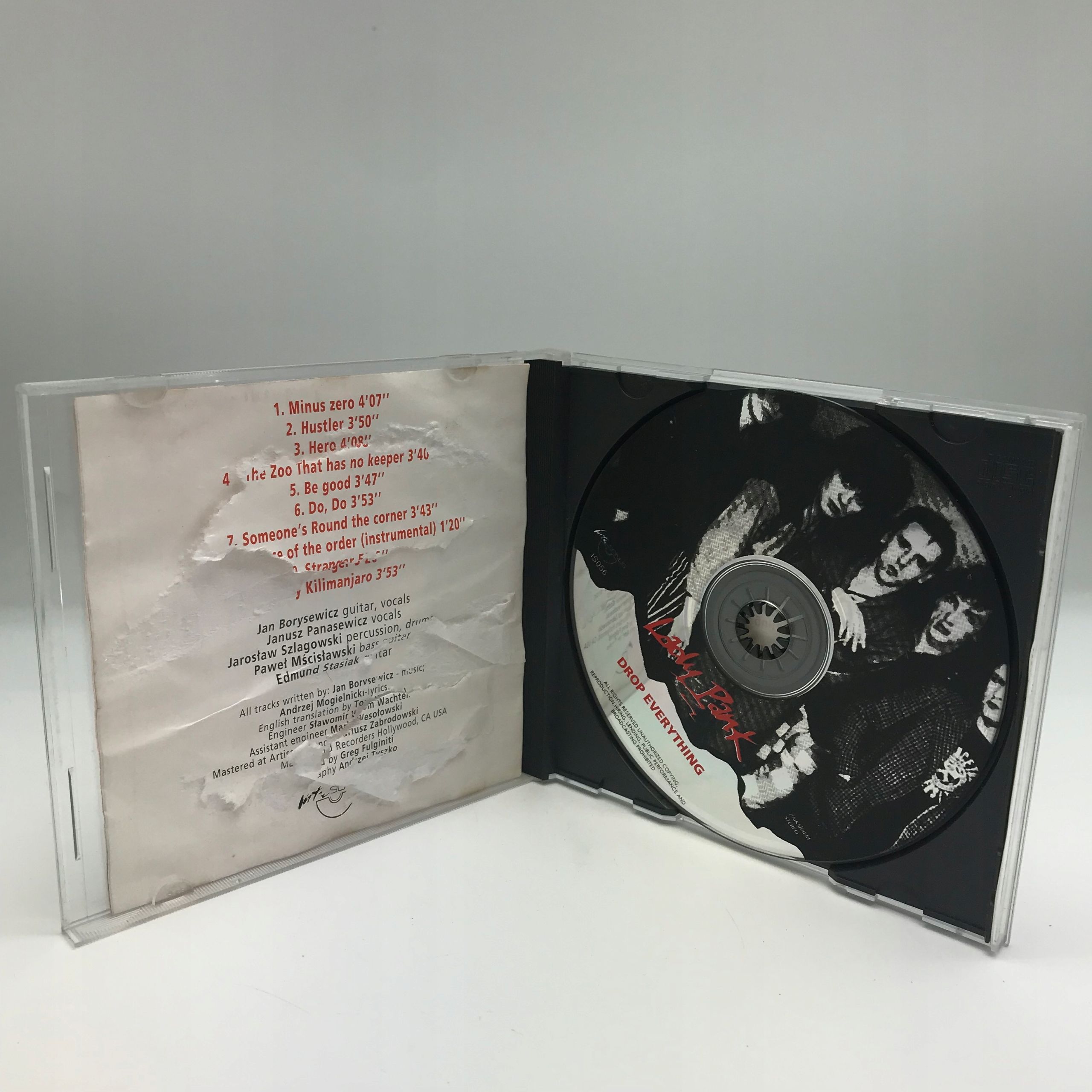 cd - lady pank - drop everything