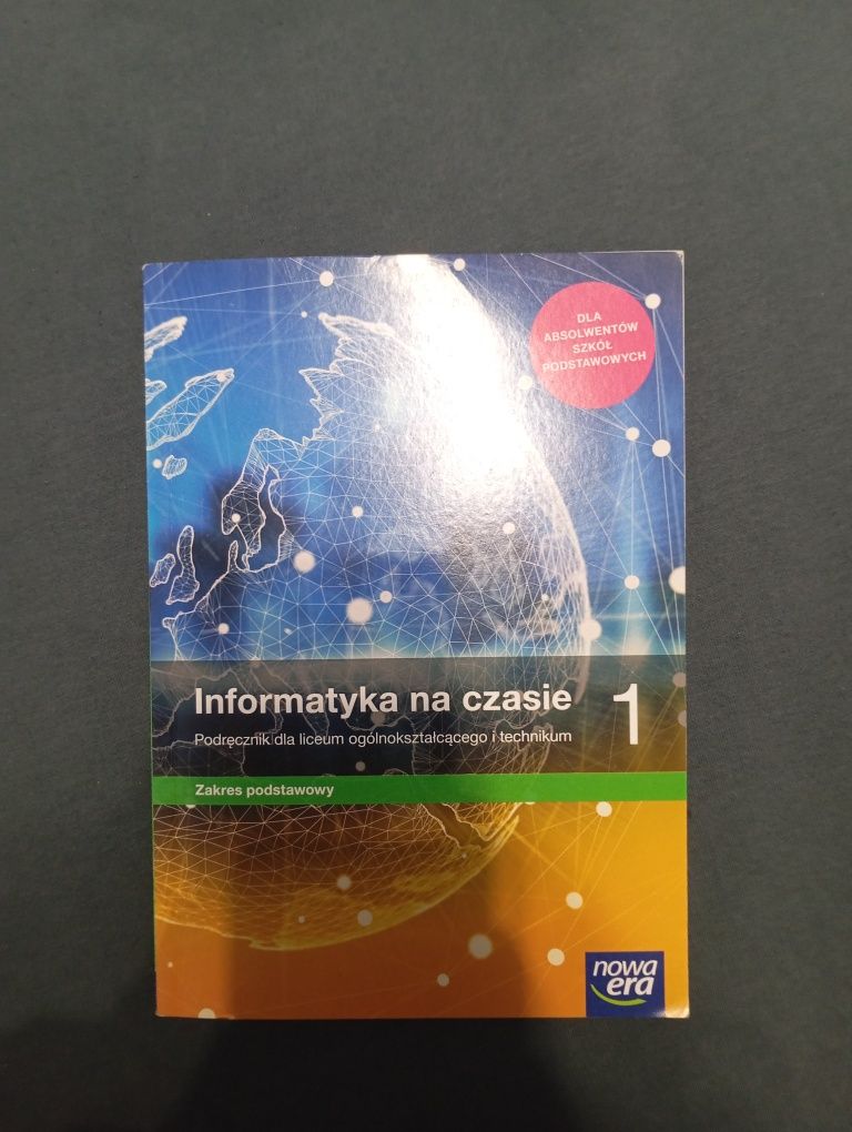 podręcznik z infomatyki, klasa 1