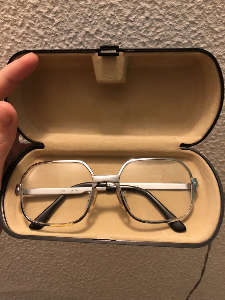 Armação vintage para lentes graduadas