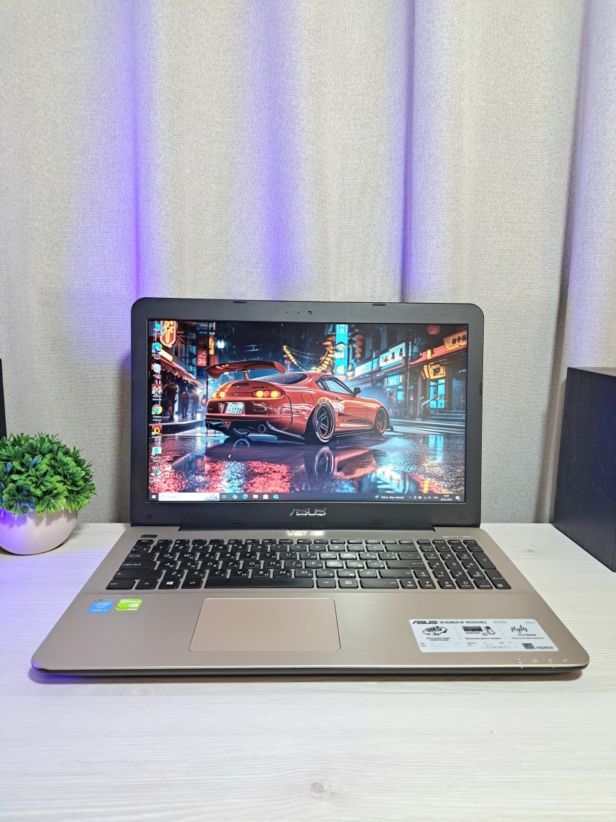 Ноутбук Asus X555L/i7-5500U/12 Gb/128 Gb/500 Gb/GeForce 940m на  2 Gb