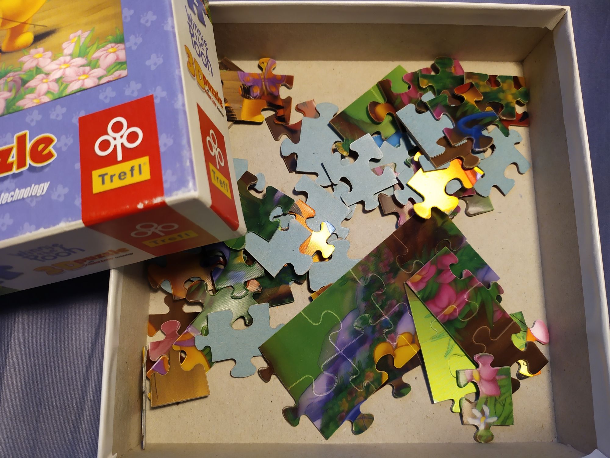 Puzzle 3D Kubuś Puchatek 4+ Trefl 72 elementy Disney