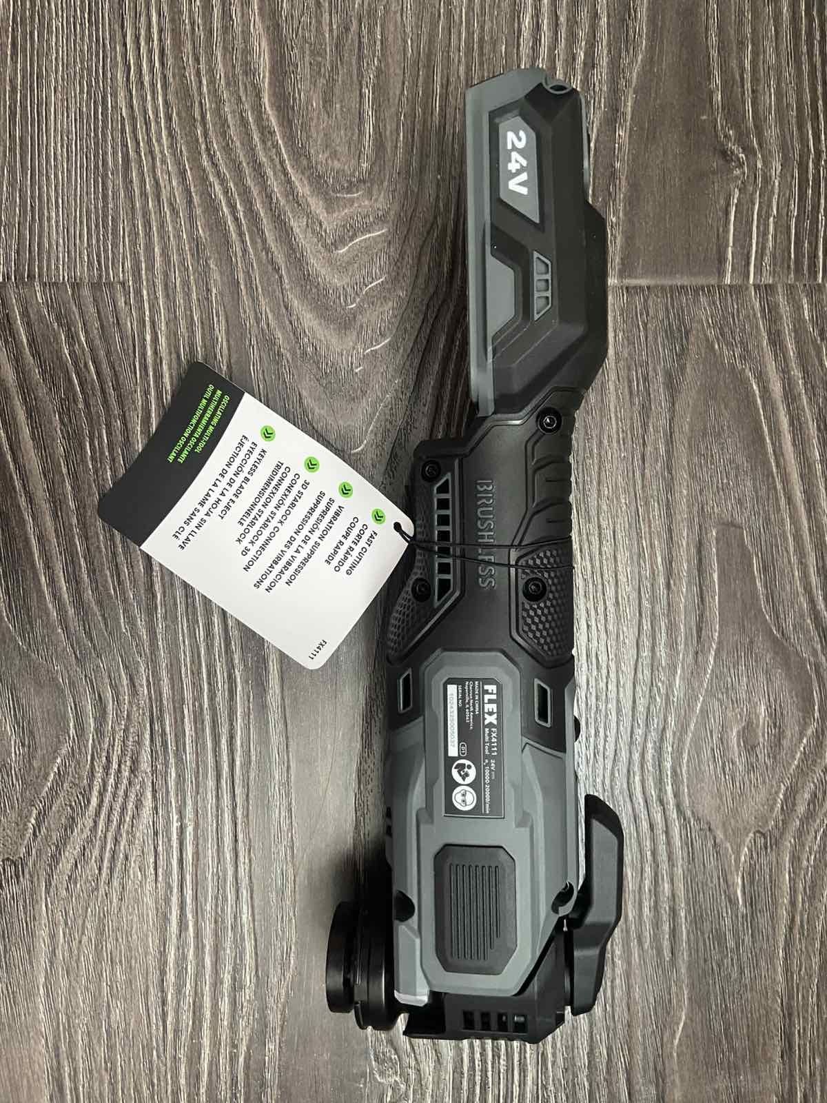 FLEX 24v FX4111-Z Brushless Cordless Oscillating Multi-Tool