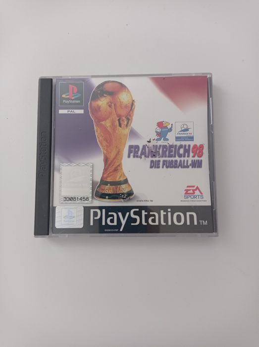 Frankreich 98 Die fussball WM Psx ps1 PlayStation 1 hit okazja sklep