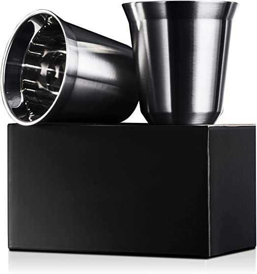 Filiżanki Do Espresso Stal Nierdzewna KANKEI 150ML