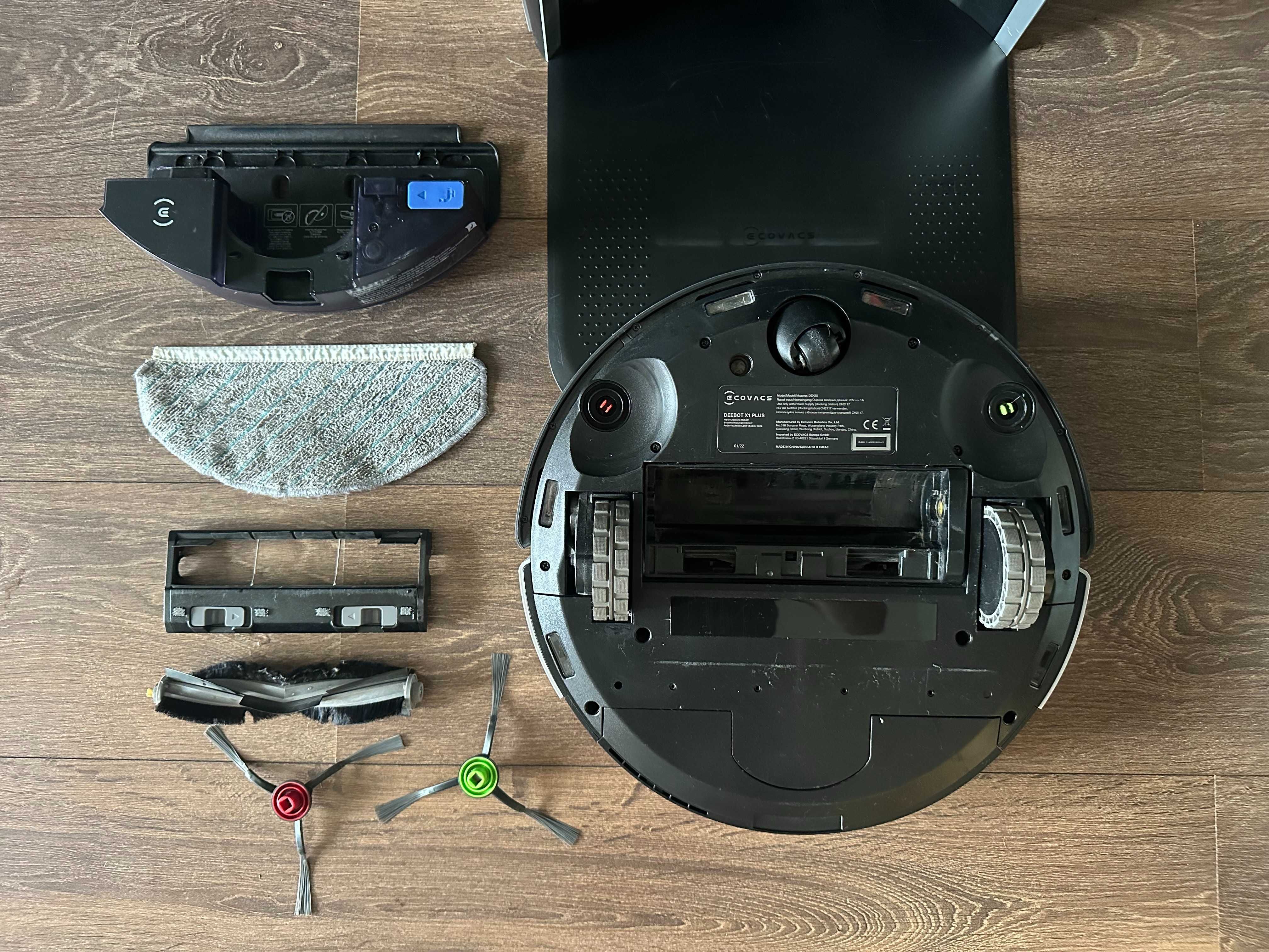 Robot sprzątający i mopujący, odkurzacz, ECOVACS DEEBOT X1 PLUS