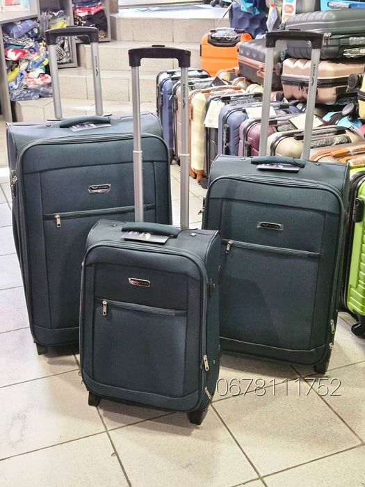 WINGS 1701 Польща на 2-х. кол валізи чемоданы ручна поклажа сумки