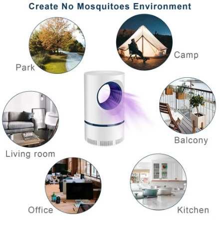 USB UV Killer Led - mosquitos e voadores