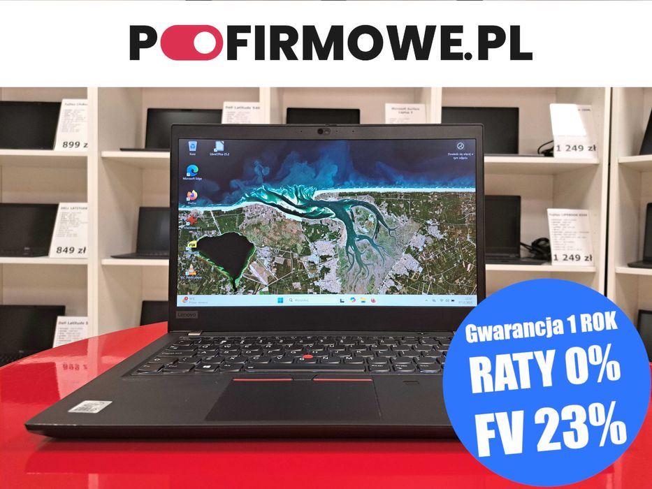 A-Klasa 14" Laptop Lenovo ThinkPad T14 i5-10gen 16GB /256SSD FHD Win11