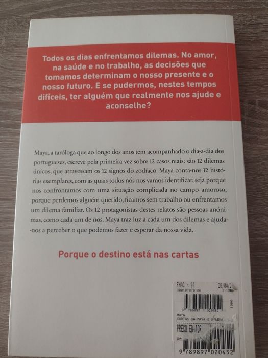 Livro Cartas da Maya