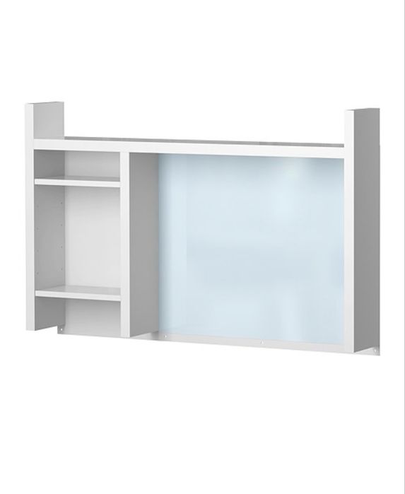 IKEA MICKE dostawka, nadstawka do biurka 105 cm - BIAŁY