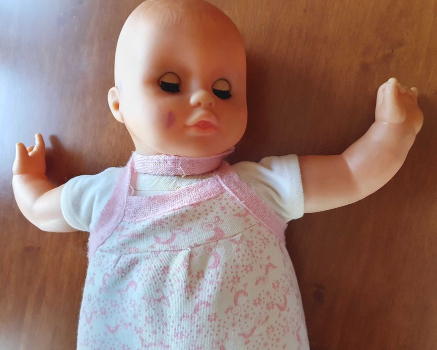 Lalka bobas z czasów PRL