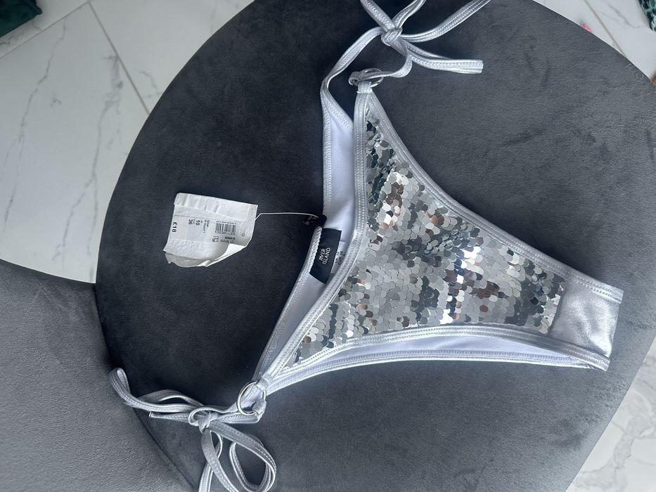 Купальний низ труси в паєтках розмір С