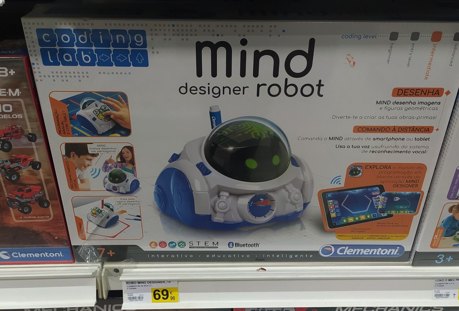Mind  Designer Robot para criança novo
